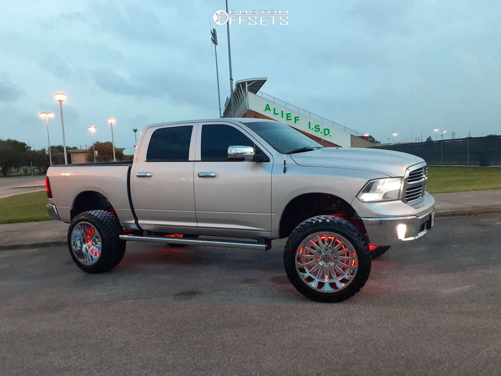 Lethal Offroad LT07 24x14 -76 Chrome | LT07-241451397150-76CHR