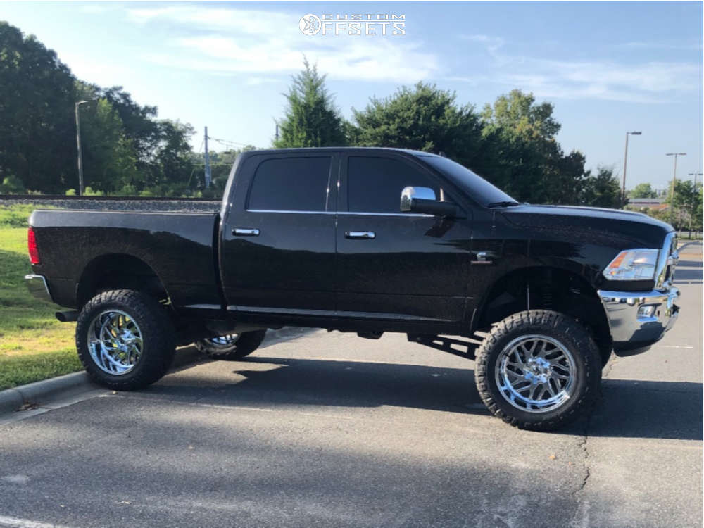 Fuel Triton 22x12 43 Chrome D60922201847 Custom Offsets