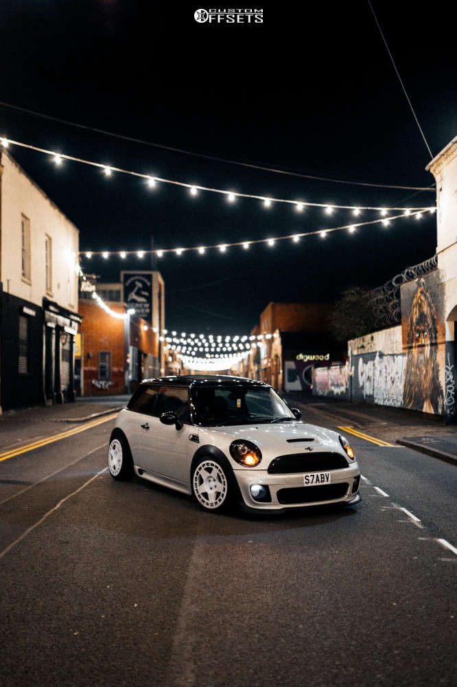 2013 Mini Cooper with 17x8 30 Fifteen52 Turbomac and 205/40R17 Nankang ...