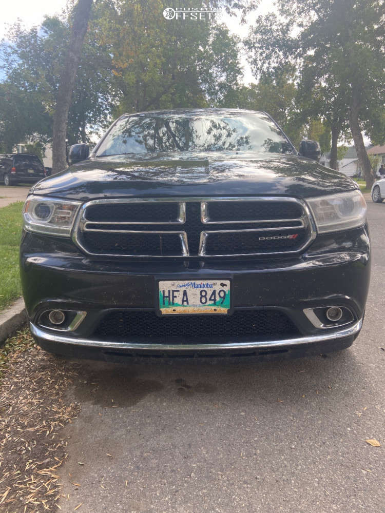 2016 Dodge Durango with 20x8.5 42 DUB Push and 265/50R20 Hercules Terra ...