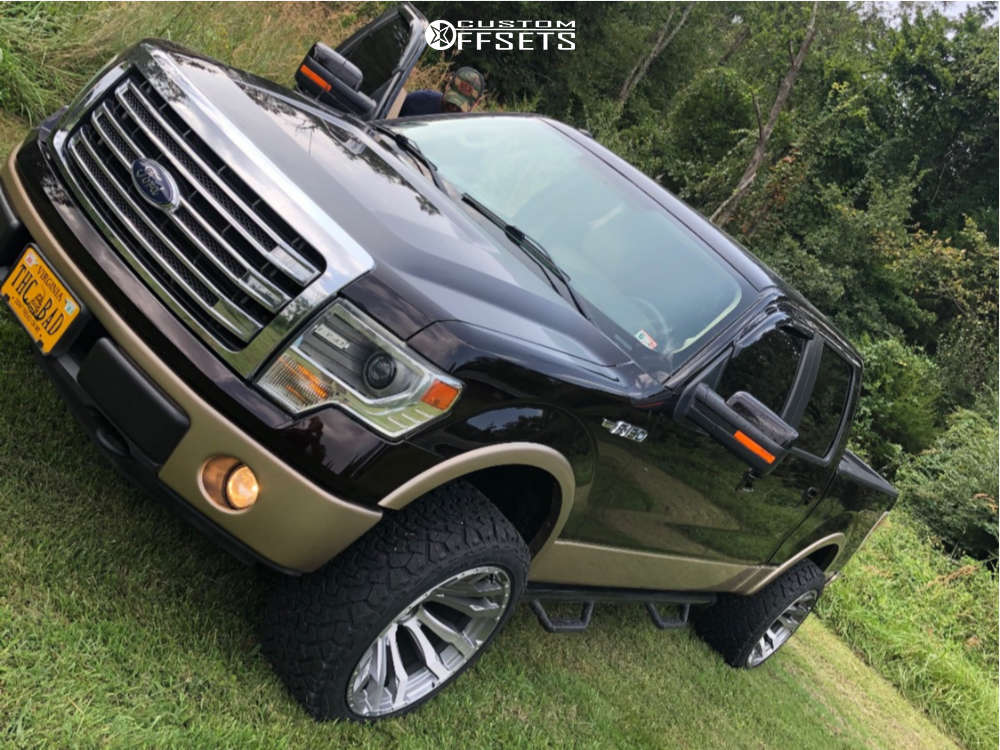 Fuel Blitz 22x12 44 Black Tint D67422207547 Custom Offsets