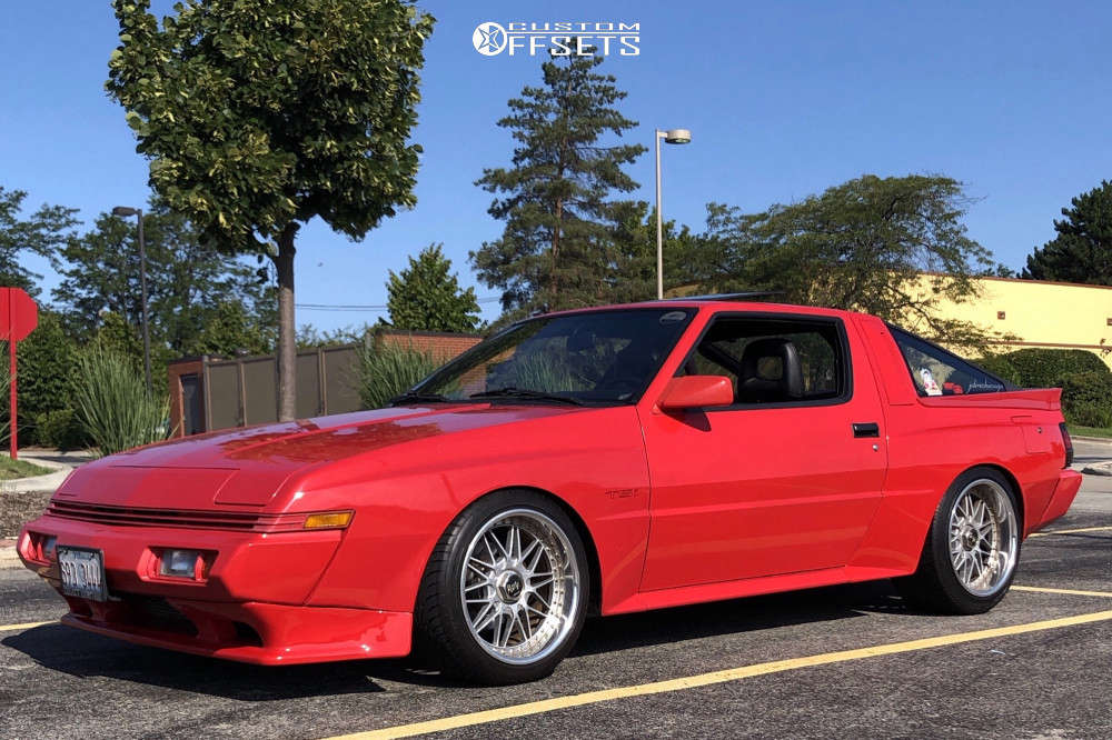 1988 Chrysler Conquest with 17x9.5 25 Work Rezax and 235/40R17