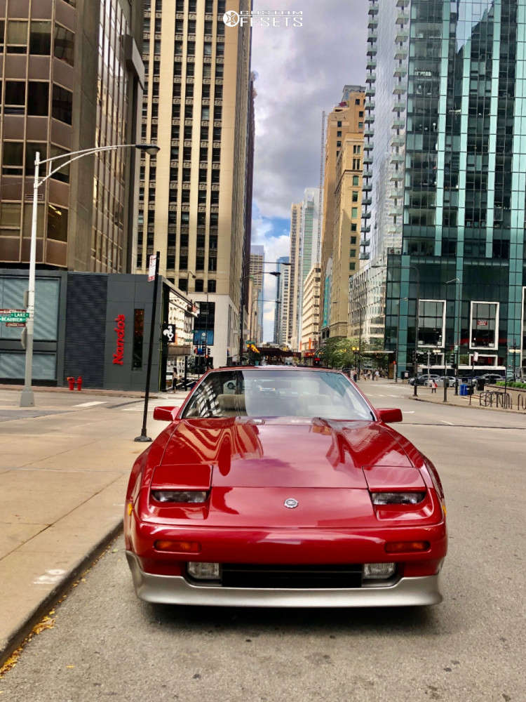 1987 Nissan 300ZX with 17x8 20 BBS Lm and 235/45R17 Michelin Pilot ...