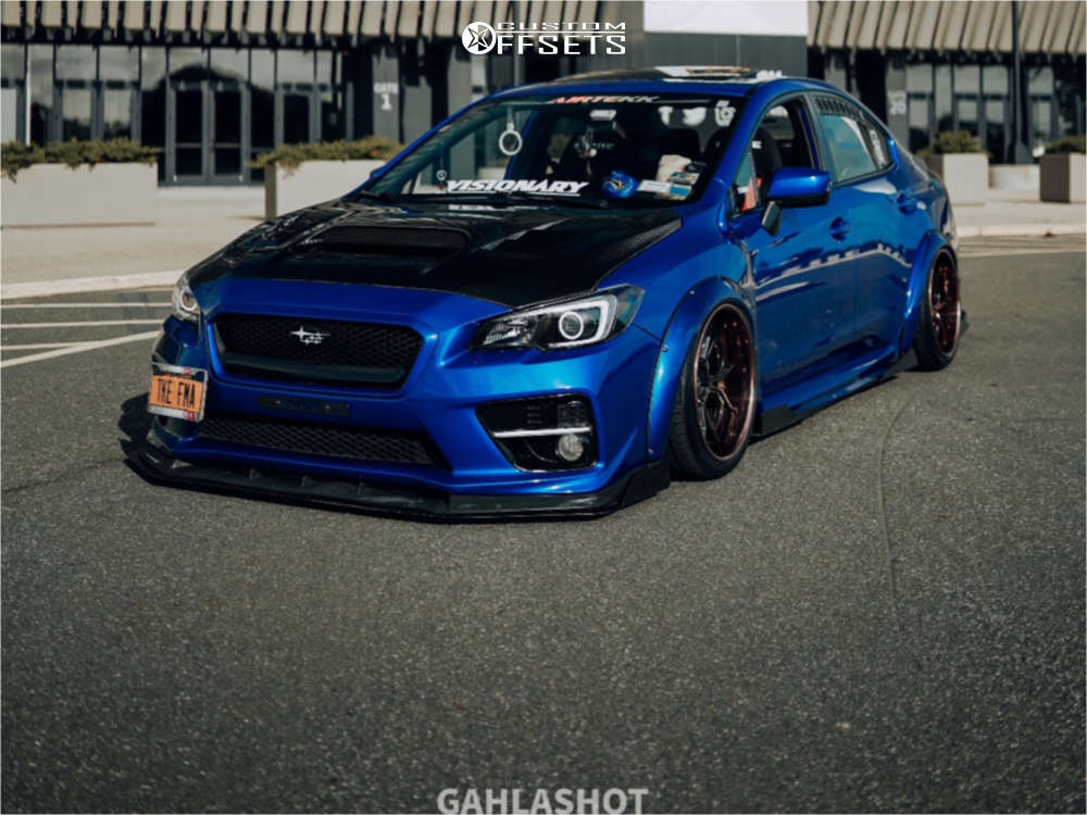 【tttkkkk】wrx mk-w 150 2023 Subaru WRX Premium with 18x9.5 Enkei Ts-7 and