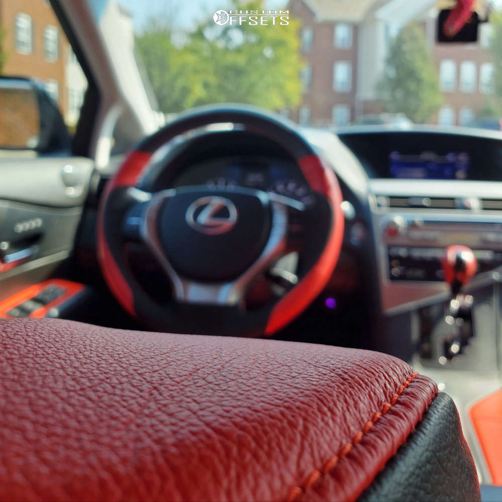 2013 Lexus RX350 with 18x8 35 Andros Spec K and 235/60R18 Michelin