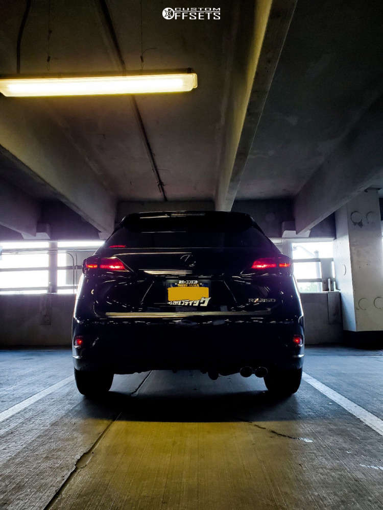 2013 Lexus RX350 with 18x8 35 Andros Spec K and 235/60R18 Michelin