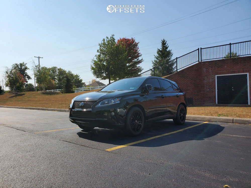 2013 Lexus RX350 with 18x8 35 Andros Spec K and 235/60R18 Michelin