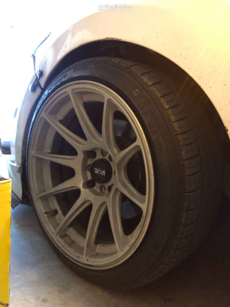 2009 Nissan Versa with 16x8 0 XXR 527 and 205/40R16 Nitto Neo Gen and ...