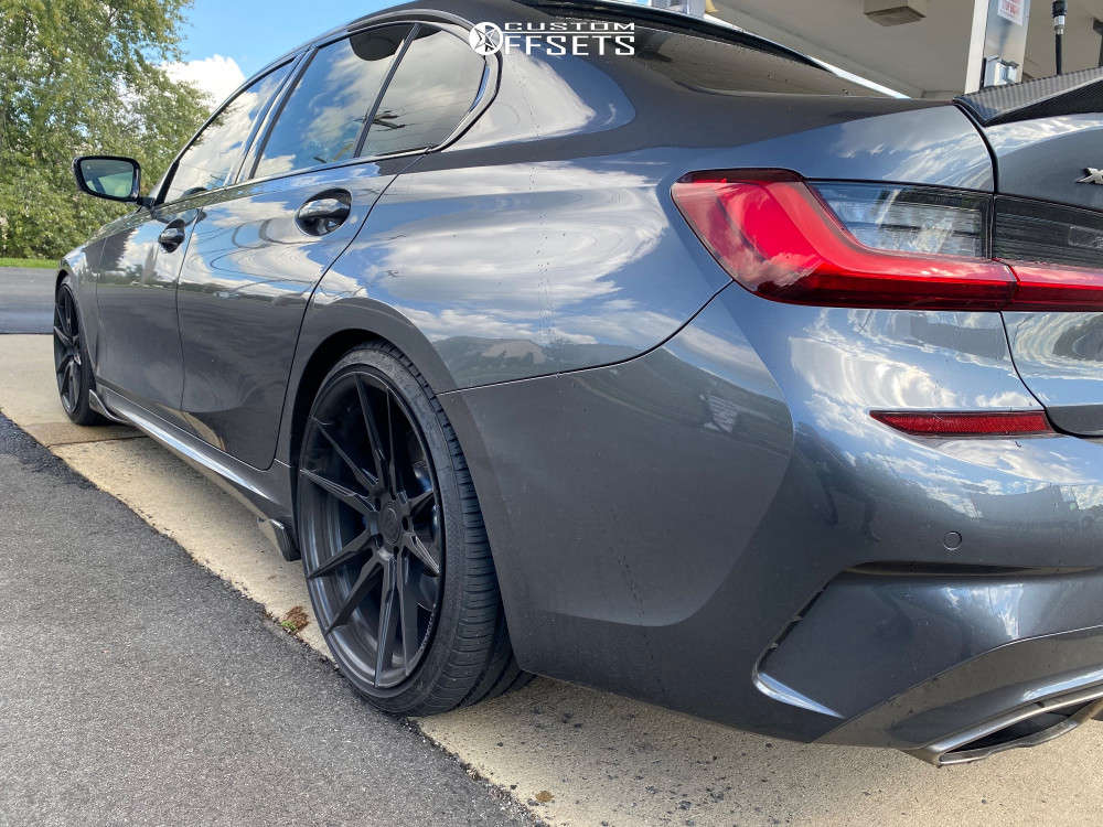 bmw 社外 20インチ 245/35R20 9J 2020 BMW M340i XDrive with 20x9 25 Rohana Rf2 and 245/35R20