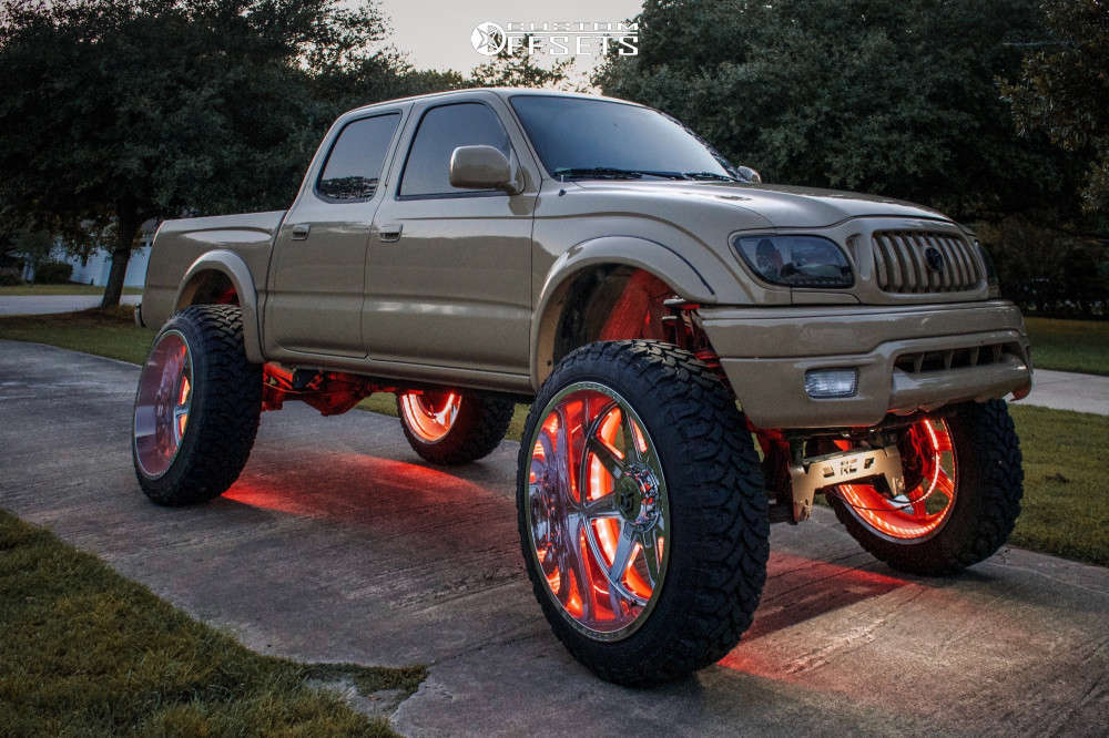 2002 Toyota with 24x14 76 Dropstars 655c and 35/12.5R24 RBP