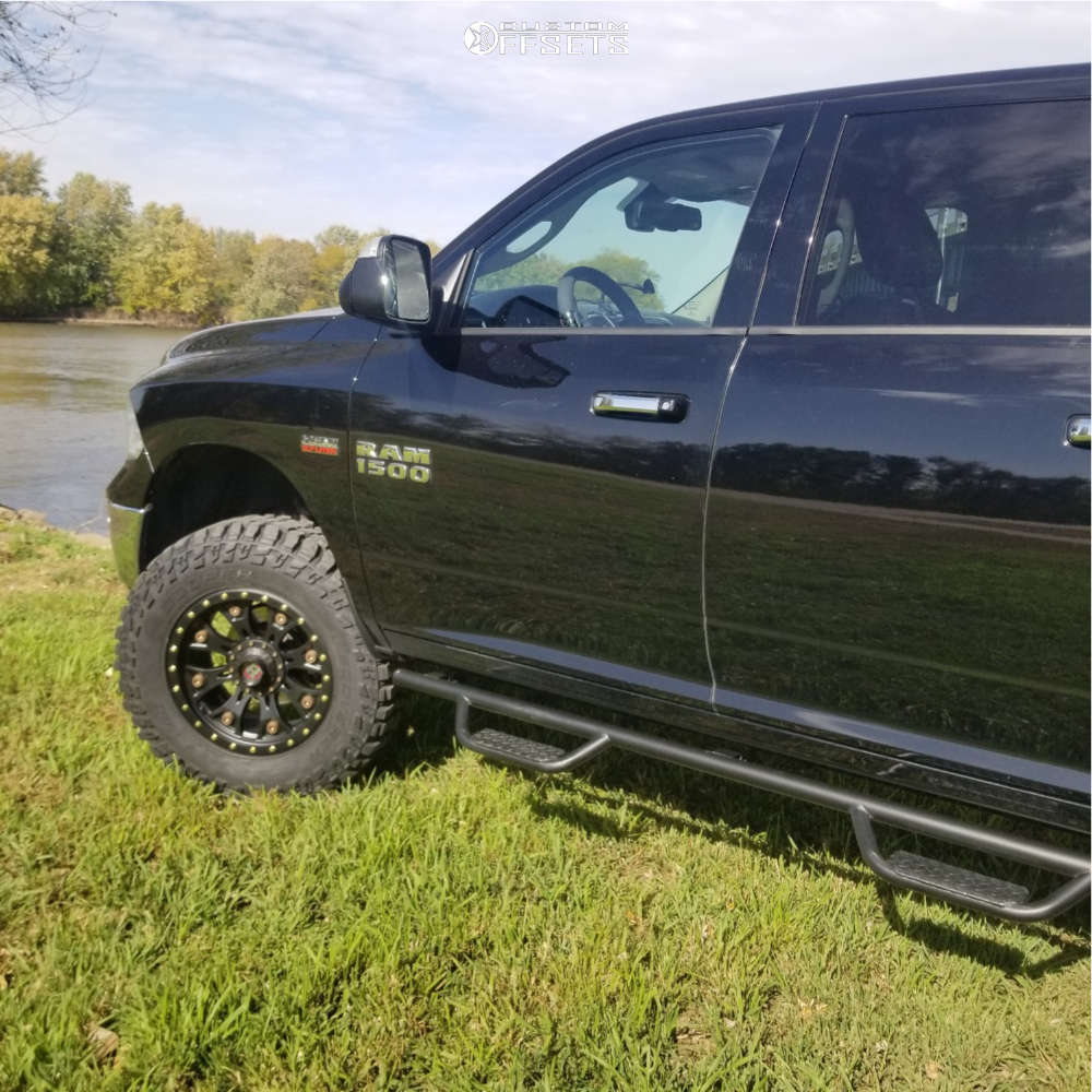 2014 Ram 1500 with 20x9 -12 Ballistic Warhammer and 37/12.5R20 Cooper ...