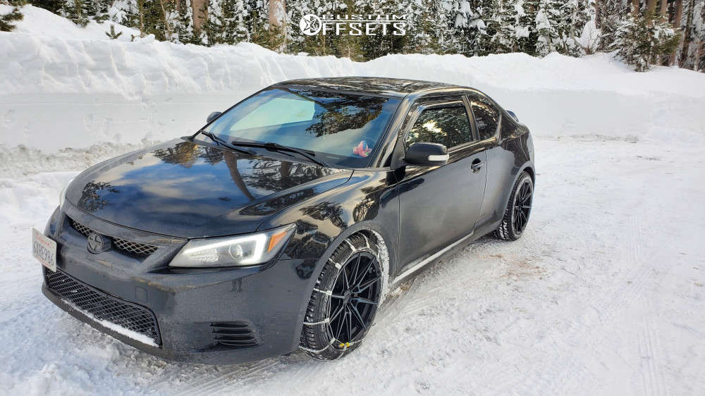 2013 Scion TC with 18x8.5 20 XXR 567 and 225/45R18 Yokohama Yk740