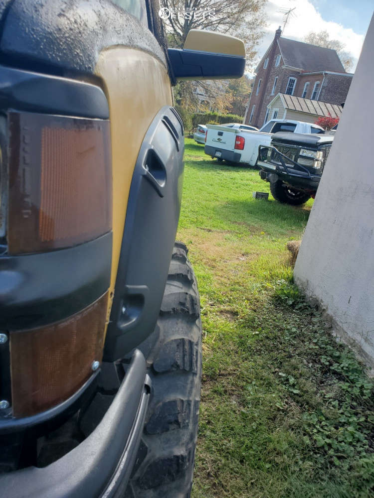 1989 Chevrolet K1500 with 15x10 -45 American Racing Razor and 38/15 ...