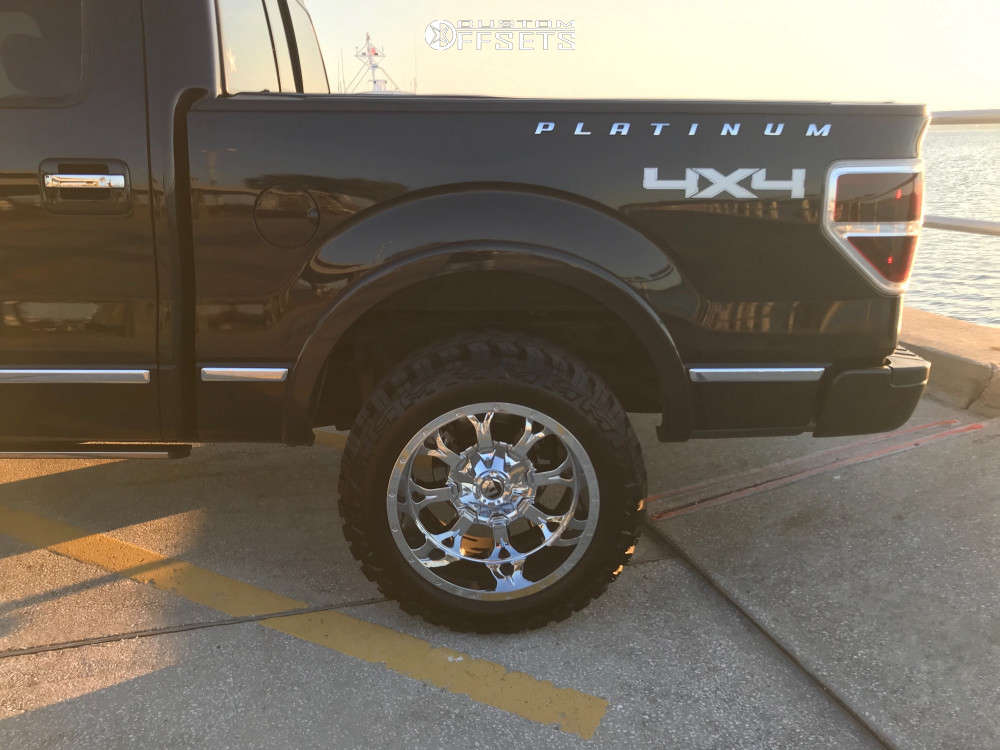 2010 Ford F150 with 20x12 44 Fuel Krank and 33/12.5R20 Red Dirt Road