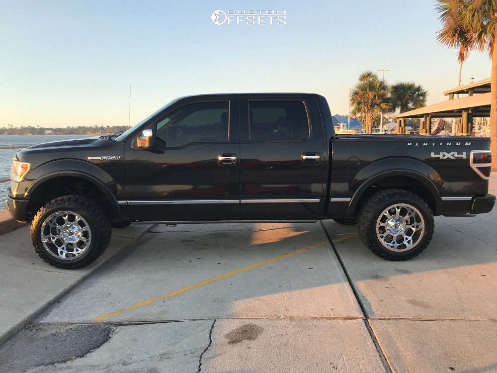 2010 Ford F150 with 20x12 44 Fuel Krank and 33/12.5R20 Red Dirt Road