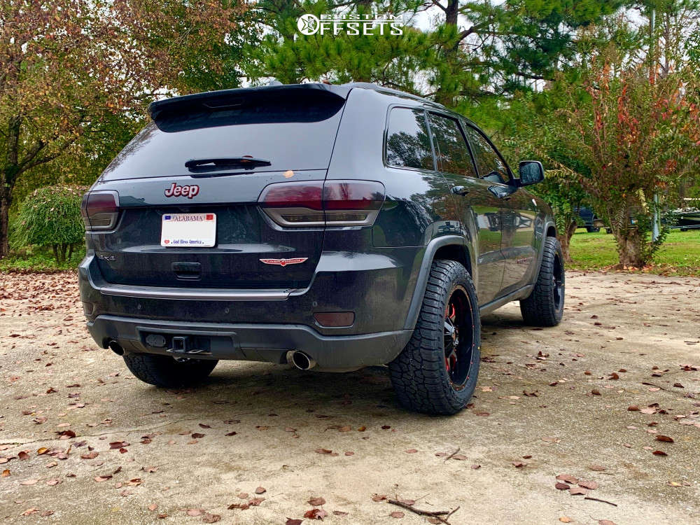 2018 Jeep Grand Cherokee with 20x9 Mayhem Warrior and 275/55R20 Falken