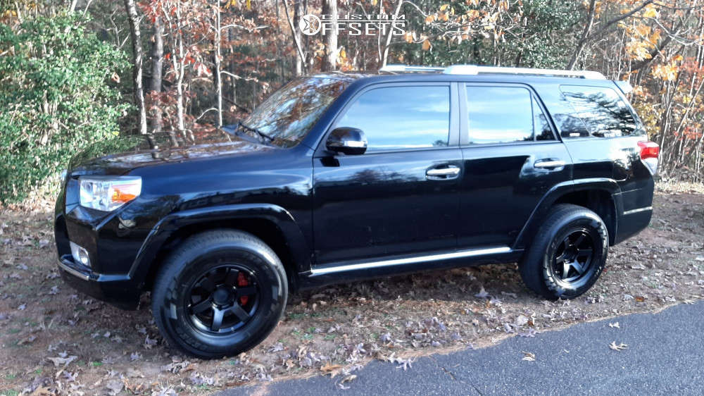 2013 Toyota 4Runner with 17x9 -12 Level 8 Mk6 and 265/70R17 Thunderer ...