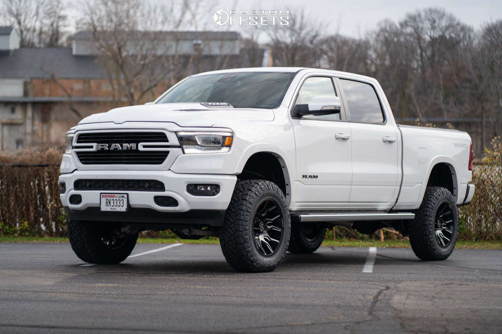 2020 Ram 1500 with 20x10 -25 ARKON OFF-ROAD Roosevelt and 295/65R20 ...