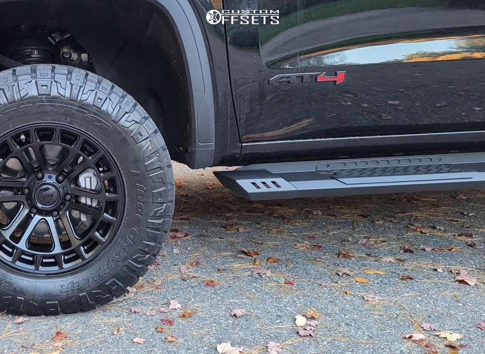 2020 GMC Sierra 1500 with 18x9 1 Fuel Heater and 285/70R18 Nitto Ridge ...
