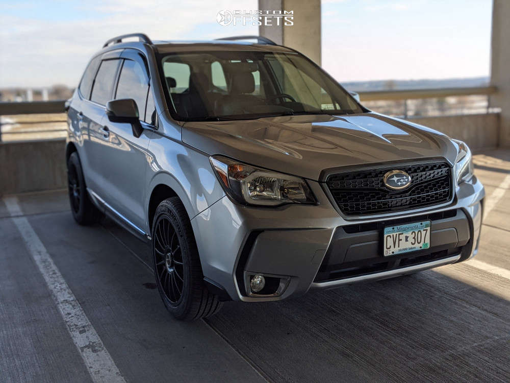 2016 Subaru Forester with 19x8.5 35 Fifteen52 Podium and 255/45R19 ...
