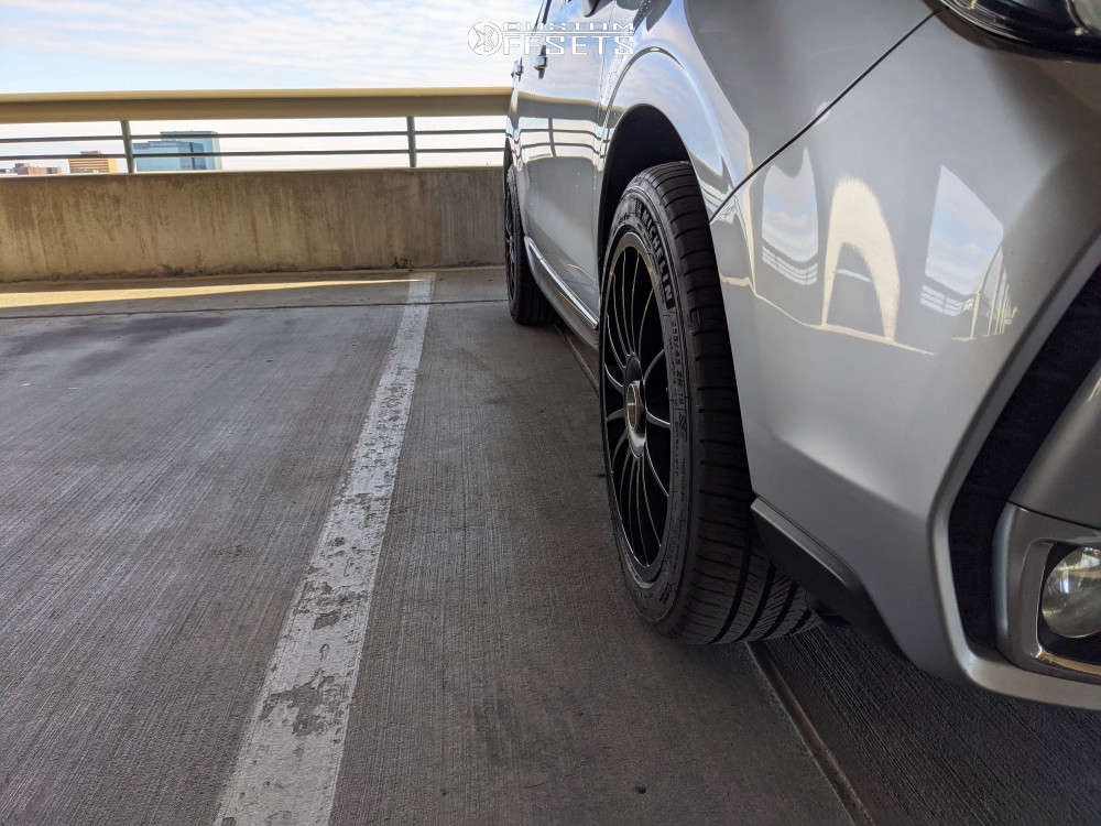 2016 Subaru Forester with 19x8.5 35 Fifteen52 Podium and 255/45R19 ...