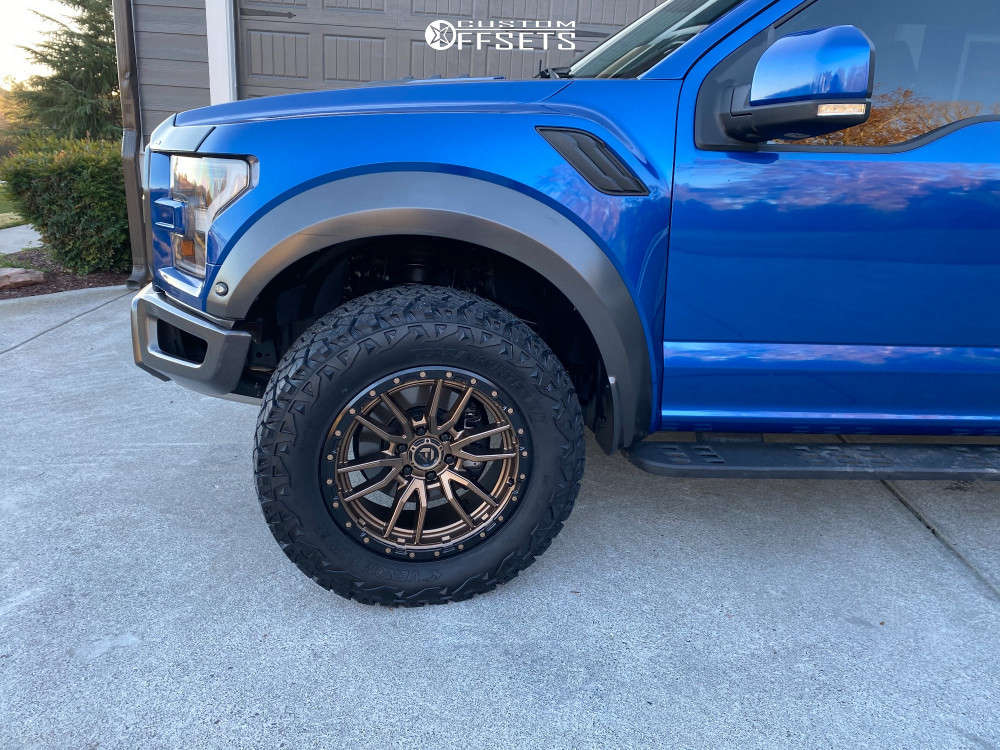 2018 Ford Raptor with 20x9 0 Fuel Rebel and 35/12.5R20 Venom Power ...