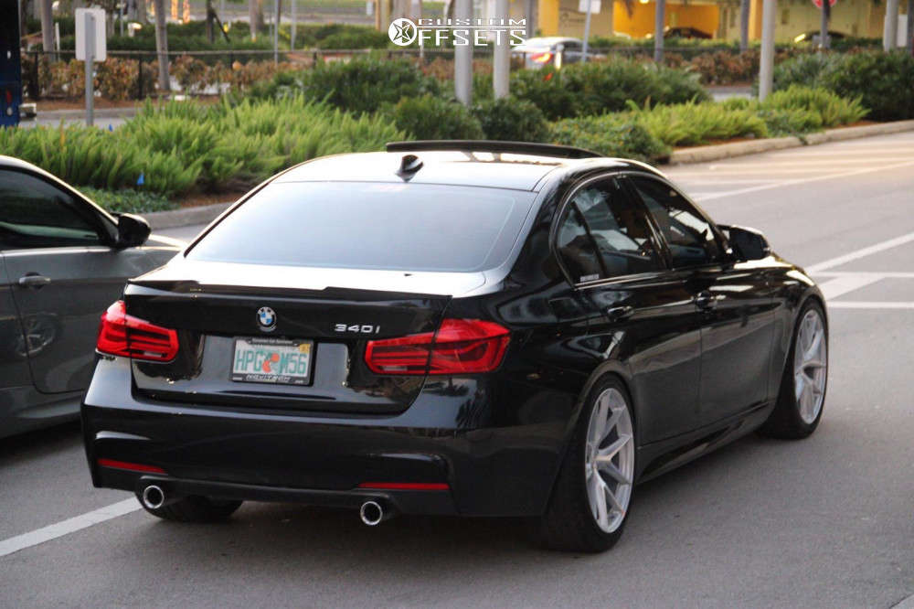 2018 BMW 340i with 19x8.5 35 Aodhan AFF7 and 245/40R19 Achilles Atr ...