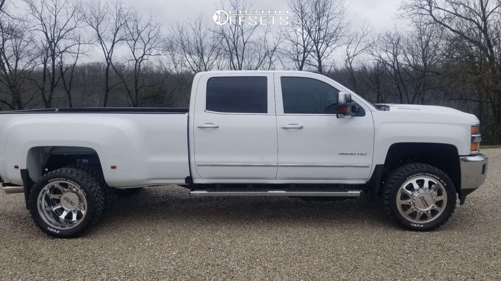 2018 Chevrolet Silverado 3500 HD with 22x8.5 -185 DDC The