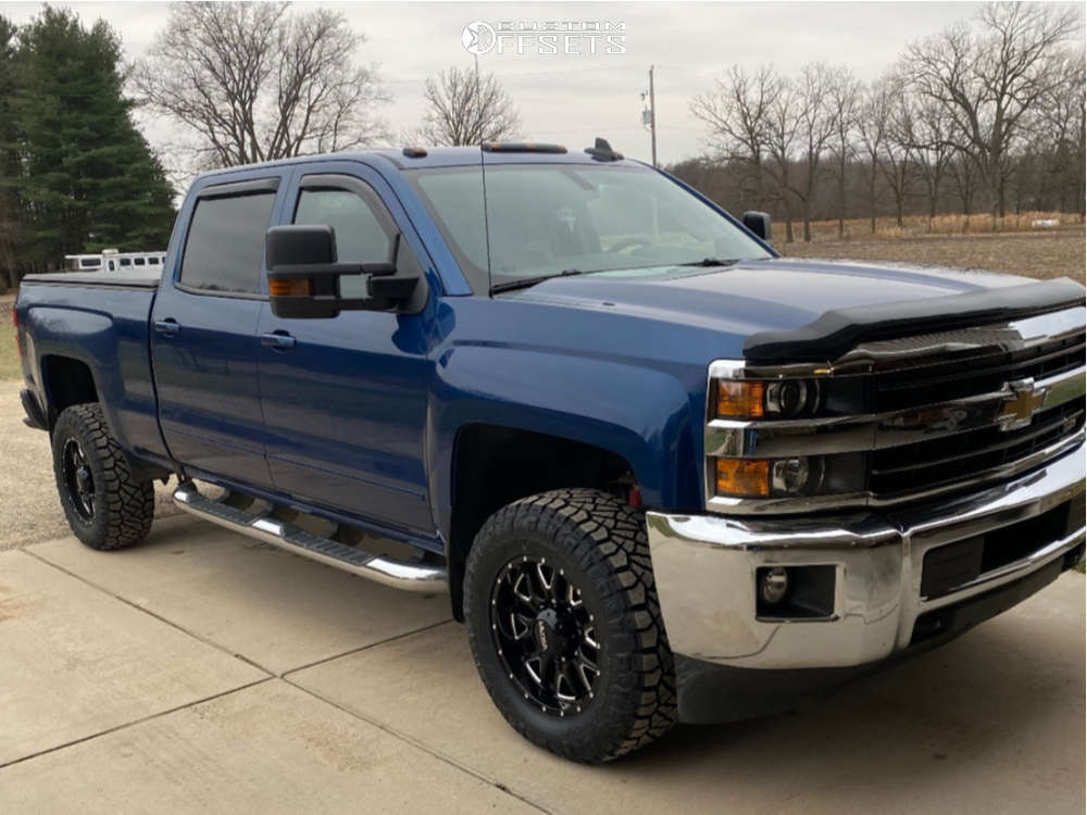 2018 Chevrolet Silverado 2500 HD with 18x9 12 Ultra Hunter and 285 ...