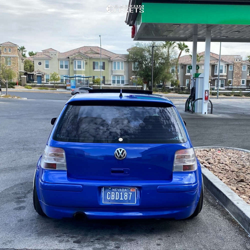 2003 Volkswagen GTI with 18x8.5 45 Ronal Alphards and 205/40R18 ...