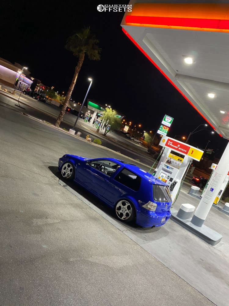 2003 Volkswagen GTI with 18x8.5 45 Ronal Alphards and 205/40R18 ...