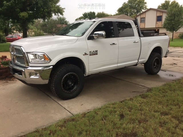 2015 Ram 2500 with 18x9 20 Fuel Anza and 305/65R18 Cooper