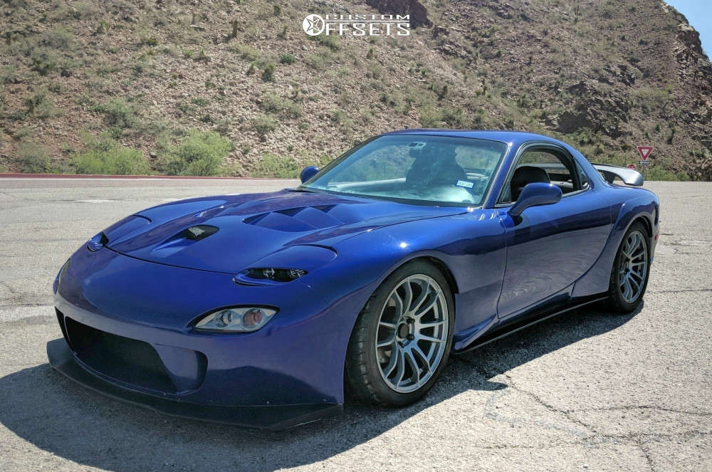 1993 Mazda RX-7 with 18x8.5 33 AVID1 AV20 and 255/35R18 Nitto Nt05