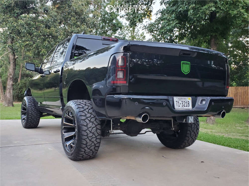 2019 Ram 1500 Classic with 22x12 44 Fuel Assault and 35/12.5R22