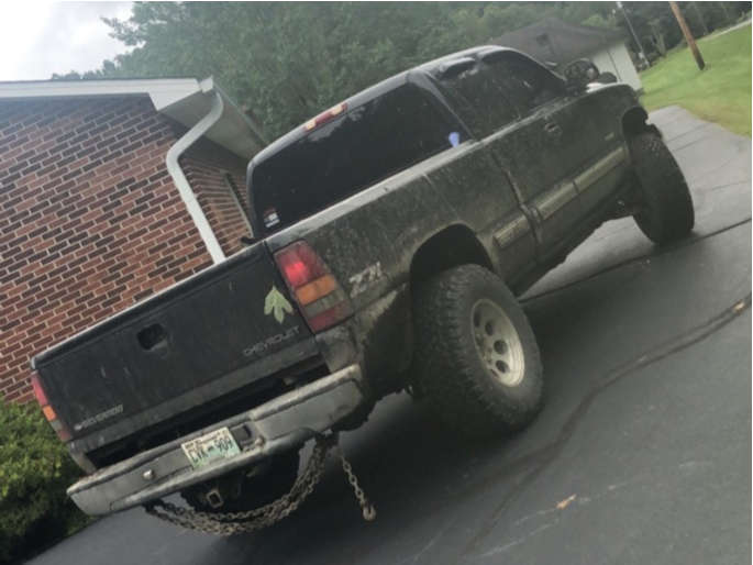 2001 Chevrolet Silverado 1500 with 17x9 -6 Pro Comp 1069 and 35/12.5R17 ...