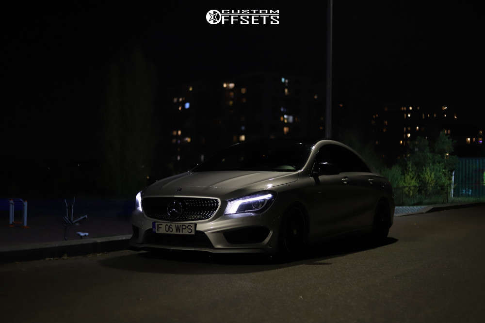2014 Mercedes-Benz CLA250 with 18x7.5 48 OEM Wheels Monoblock and 225 ...