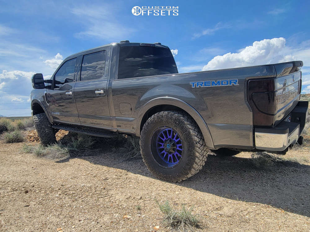 American Racing F250 Rims 2020 Ford F-250 Super Duty with 20x10 -24 American Offroad A105 and 37/ ...
