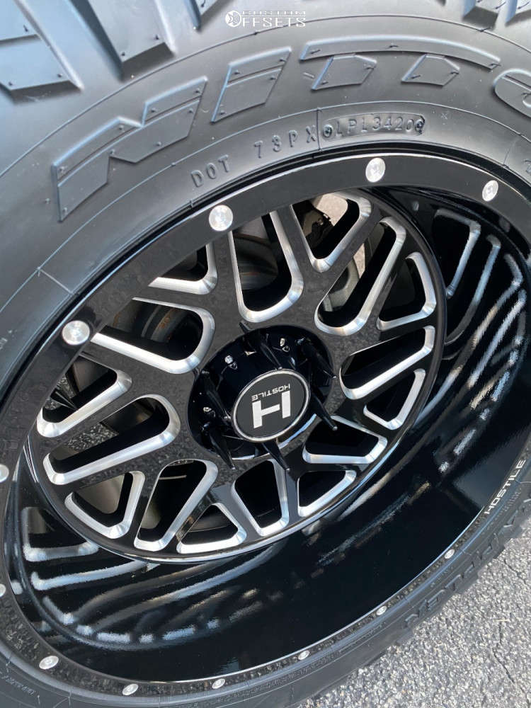 2017 Ford F150 with 20x12 44 Hostile Sprocket and 35/12.5R20 Nitto