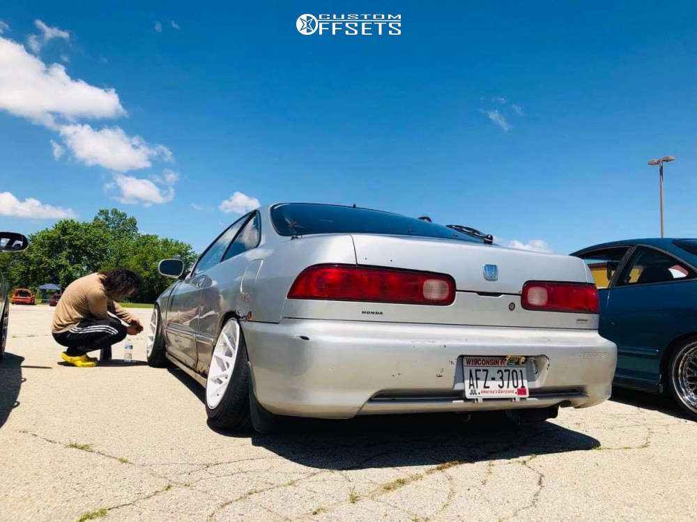 2000 Integra Rear Ended 2000 Acura Integra with 15x8.25 0 XXR 527 and 195/45R15 Ironman Imove ...