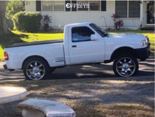2011 Ford Ranger with 22x10 -16 Fuel Octane and 33/12.5R22 Haida Mud ...