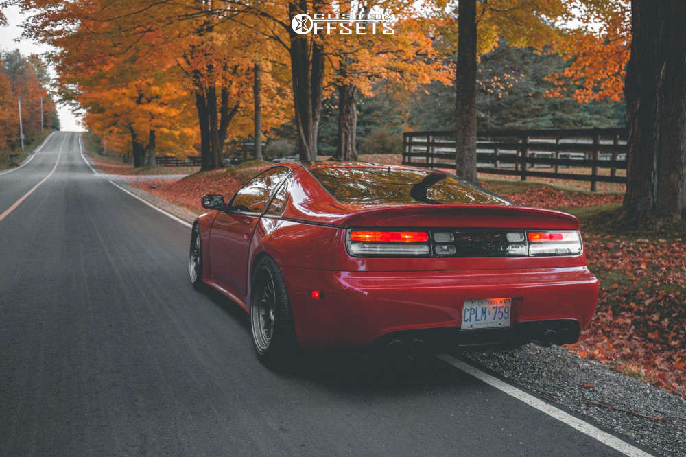 1990 Nissan 300ZX with 18x9.5 22 Kansei Corsa and 235/40R18 1990 Nissan 300ZX with 18x9.5 22 Kansei Corsa and 235/40R18