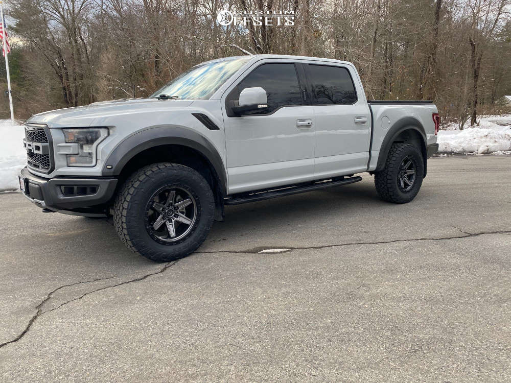 2017 Ford Raptor with 20x9 1 Fuel Kicker and 35/12.5R20 Toyo Tires Open