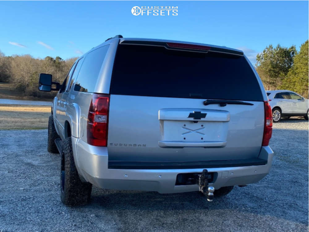 2013 Chevrolet Suburban 1500 with 18x10 -24 Moto Metal 962 and 265 ...