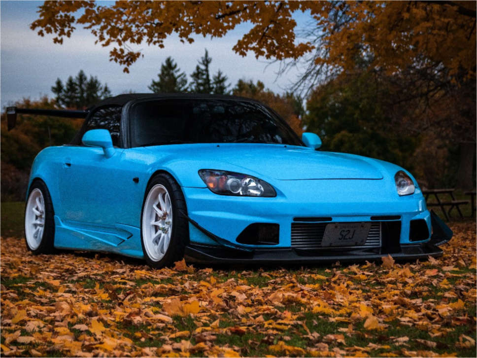 2005 Honda S2000 with 17x10 45 Volk Ce28n and 255/40R17 Yokohama