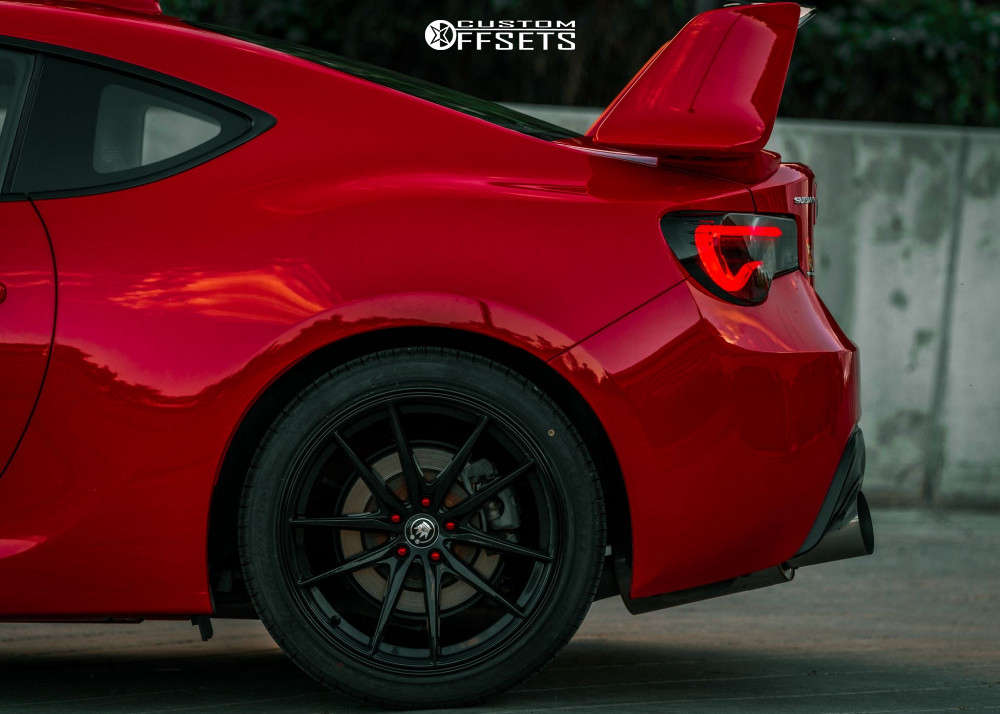 BRZページ 2015 Subaru BRZ with 18x8 45 Konig Oversteer and 225/40R18