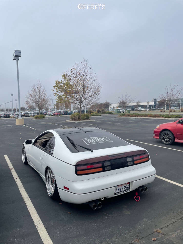 1993 Nissan 300ZX with 18x9.5 30 Aodhan Ds03 and 215/35R18 Federal