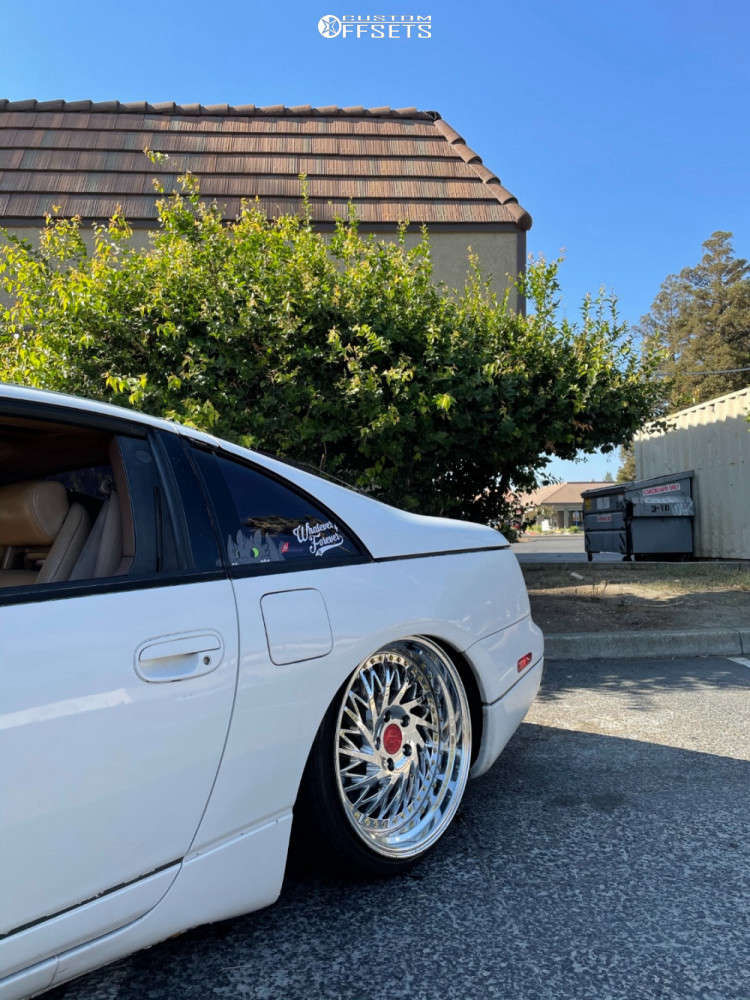 1993 Nissan 300ZX with 18x9.5 30 Aodhan Ds03 and 215/35R18 Federal