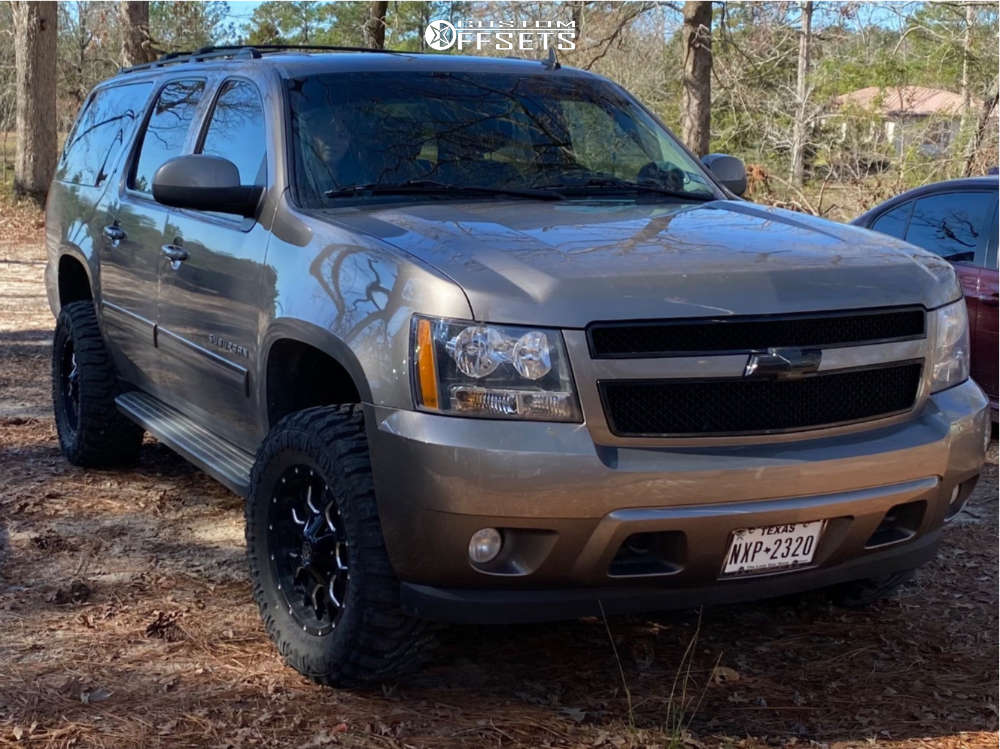 【porte】 SUBURBAN Dirt 2012 Chevrolet Suburban 1500 with 18x9 -12 Mayhem Warrior