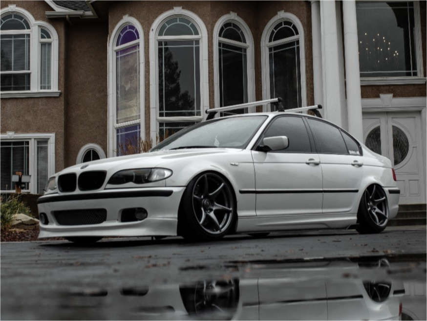 【kanmi】 2004 BMW 330i with 18x9 12 Kansei Tandem and 205/40R18 Nitto Neo