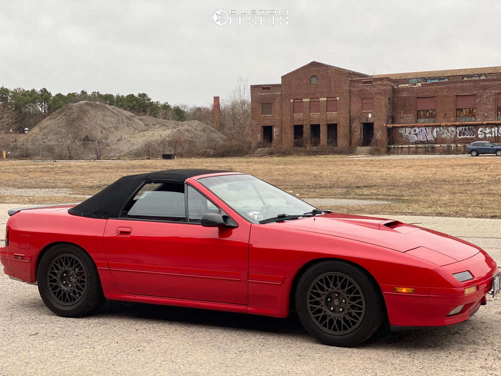 1989 Mazda RX-7 with 17x8 25 Work Destroyer and 245/50R17 Toyo